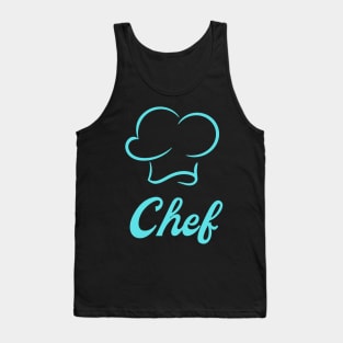 Chef Kitchen Hat Cooking Tank Top